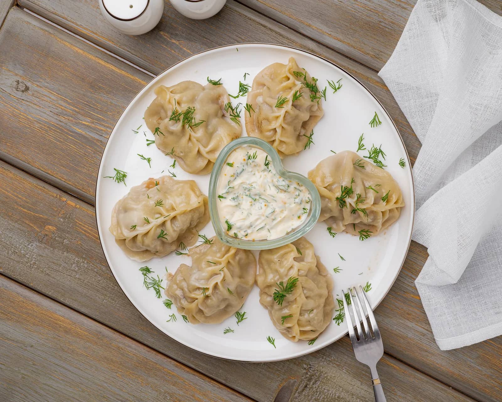 Манты с рубленым мясом