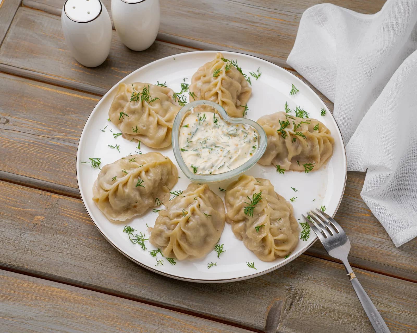 Манты с рубленым мясом