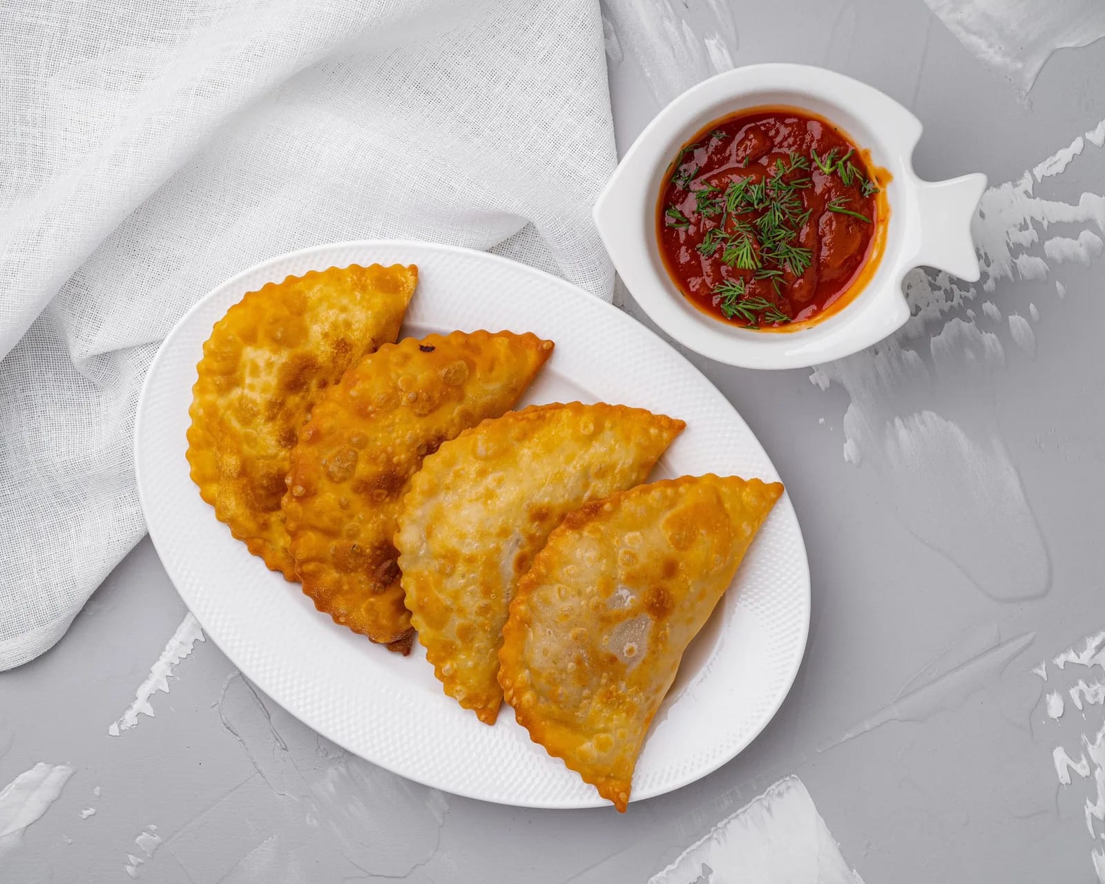 Чебурки с мясом